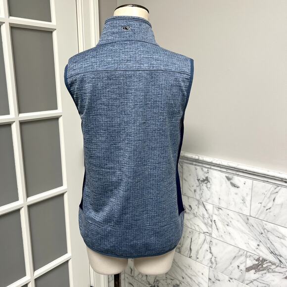 Vineyard Vines Fairwinds Women’s Performance Vest Navy Blue Small - Picture 5 of 5